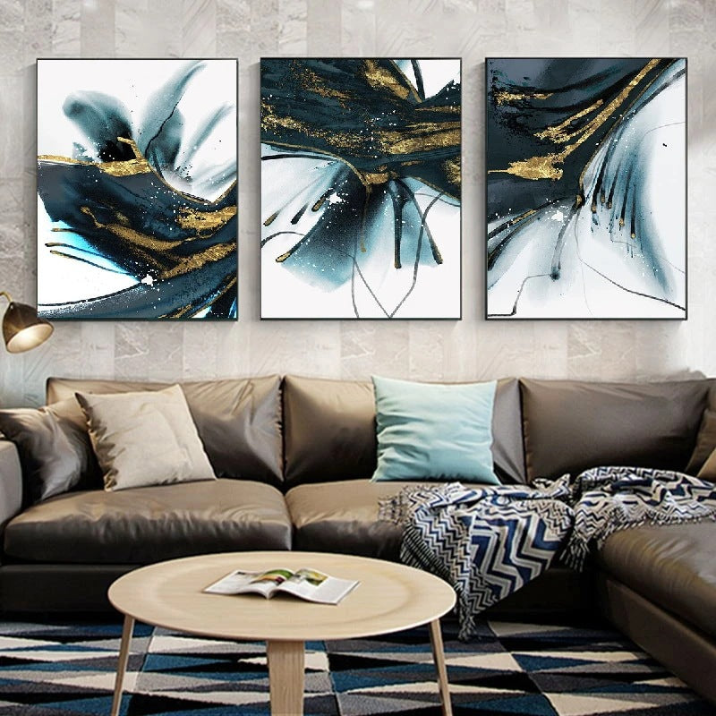 3-Piece Nordic Minimalist Abstract Canvas Art - product image 10