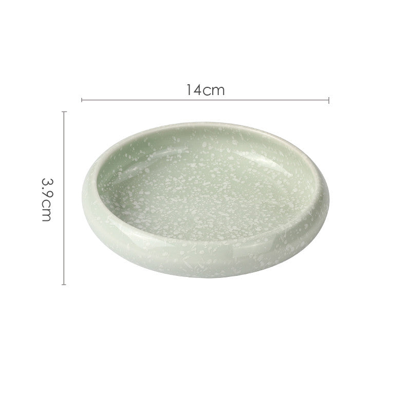 Japanese Hand-painted Ceramic Plates For Household Use