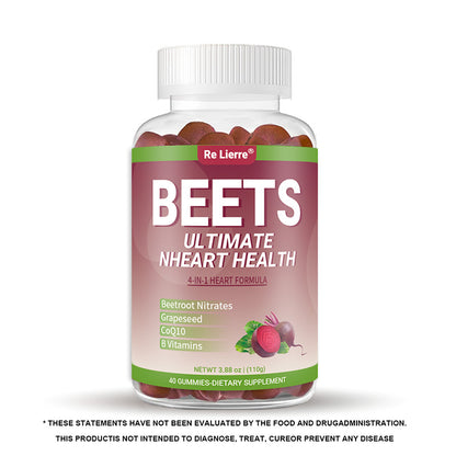 Re Lierre Beet Root Heart Health Gummies
