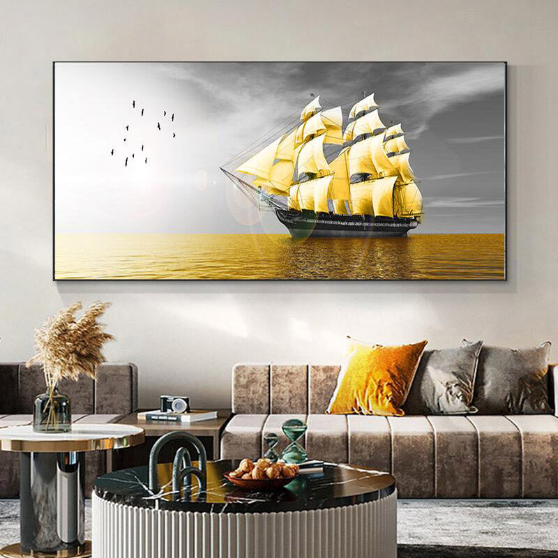 Modern Art Pavilion Canvas Wall Painting - product image 5