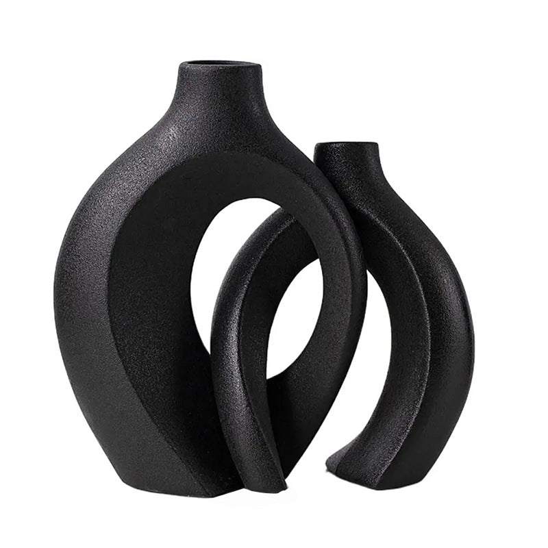European-Style Ceramic Hydroponic Vase Set - product image 9