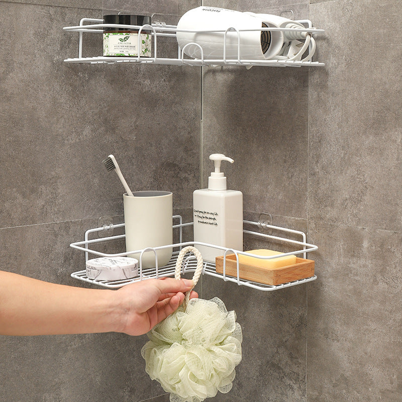 Wrought Iron Bathroom Corner Storage Rack - product image 4
