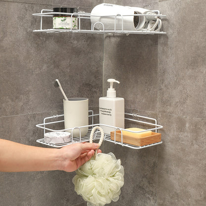 Wrought Iron Bathroom Corner Storage Rack - product image 4