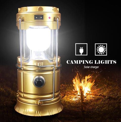 Rechargeable LED Solar Camping Lantern - product image 1