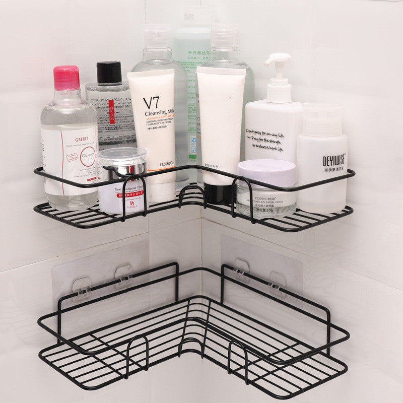 Wrought Iron Bathroom Corner Storage Rack - product image 1