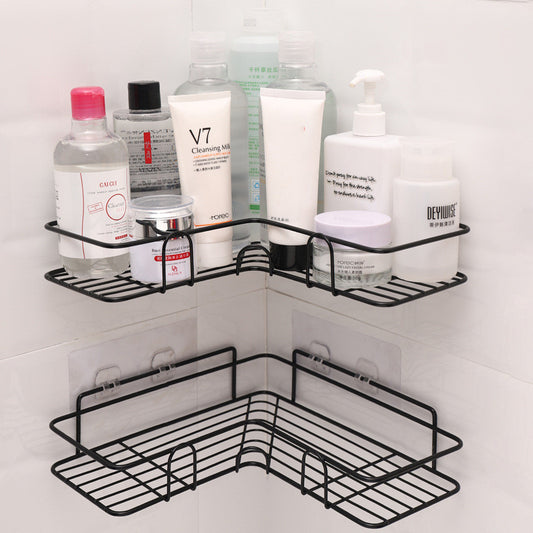 Wrought Iron Bathroom Corner Storage Rack - product image 1