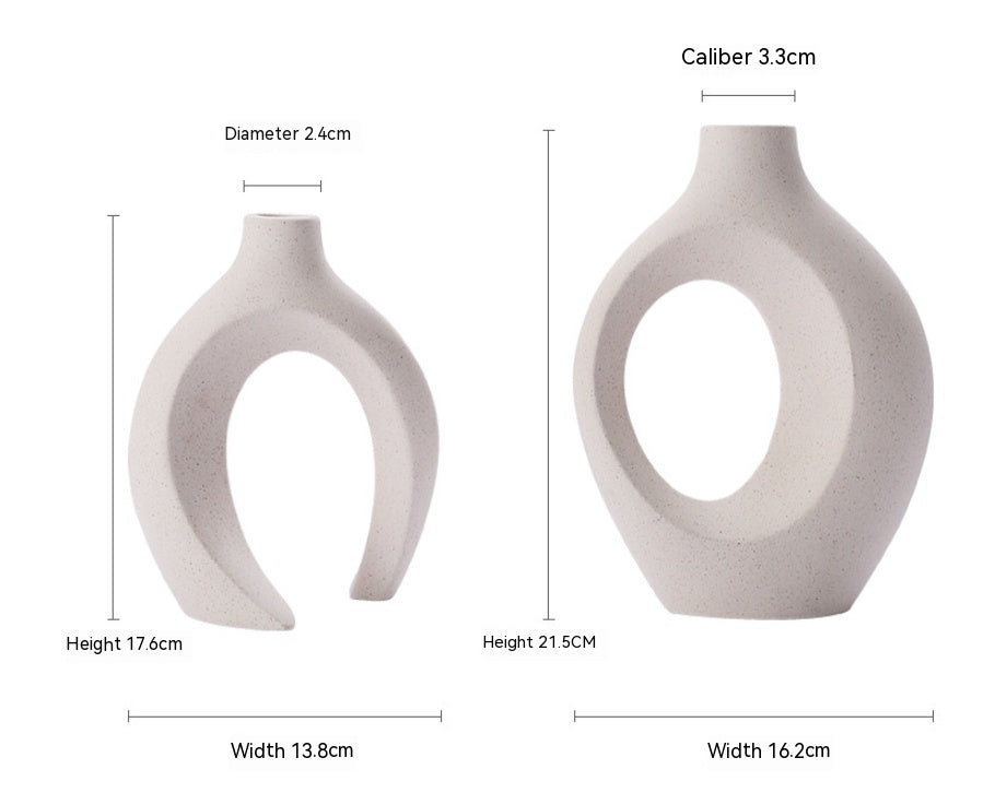 European-Style Ceramic Hydroponic Vase Set - product image 5