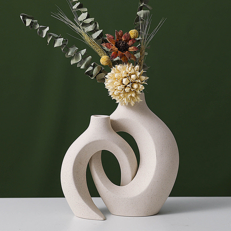 European-Style Ceramic Hydroponic Vase Set - product image 6
