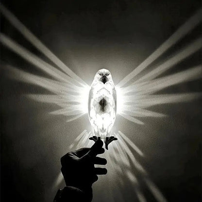 3D Bird Wall Sconce & Shadow Projector Lamp - product image 1
