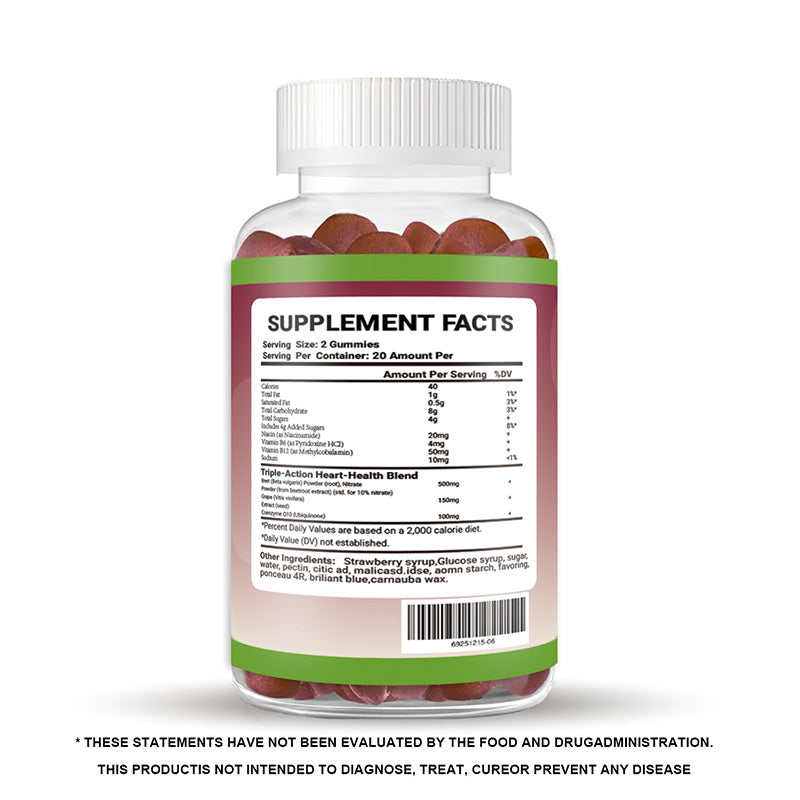 Re Lierre Beet Root Heart Health Gummies