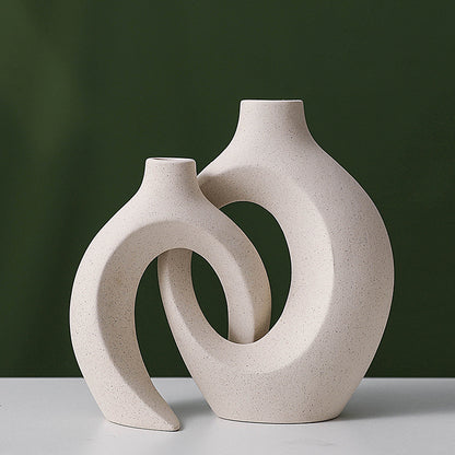 European-Style Ceramic Hydroponic Vase Set - product image 8
