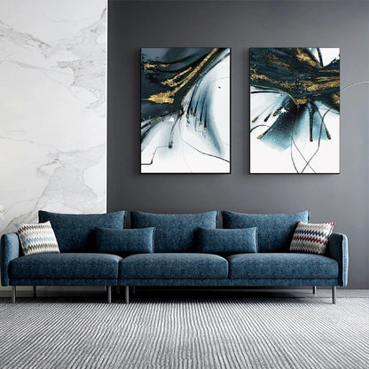 3-Piece Nordic Minimalist Abstract Canvas Art - product image 2