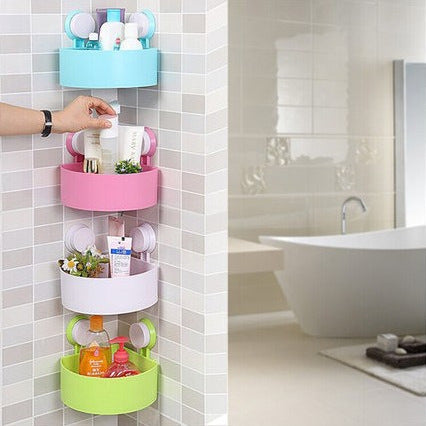Modern Bathroom Corner Storage Shelf - product image 1
