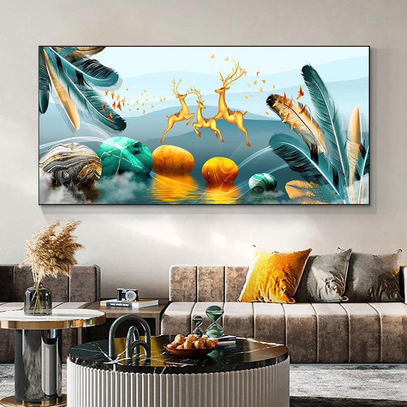 Modern Art Pavilion Canvas Wall Painting - product image 3