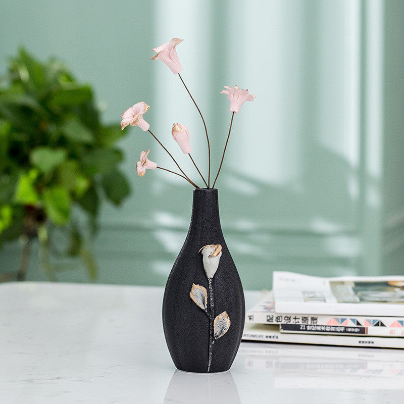 Handcrafted European-Style Ceramic Vase - product image 3