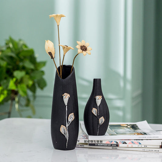 Handcrafted European-Style Ceramic Vase - product image 1