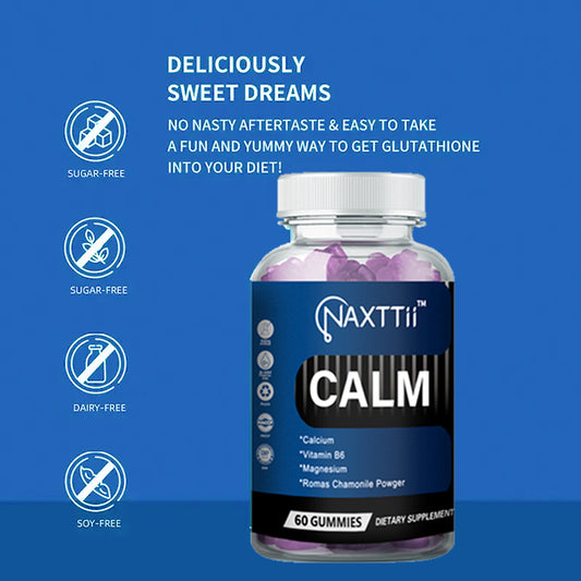 CALM Vitamin B6 Sleep Gummies | Vegan Berry Formula