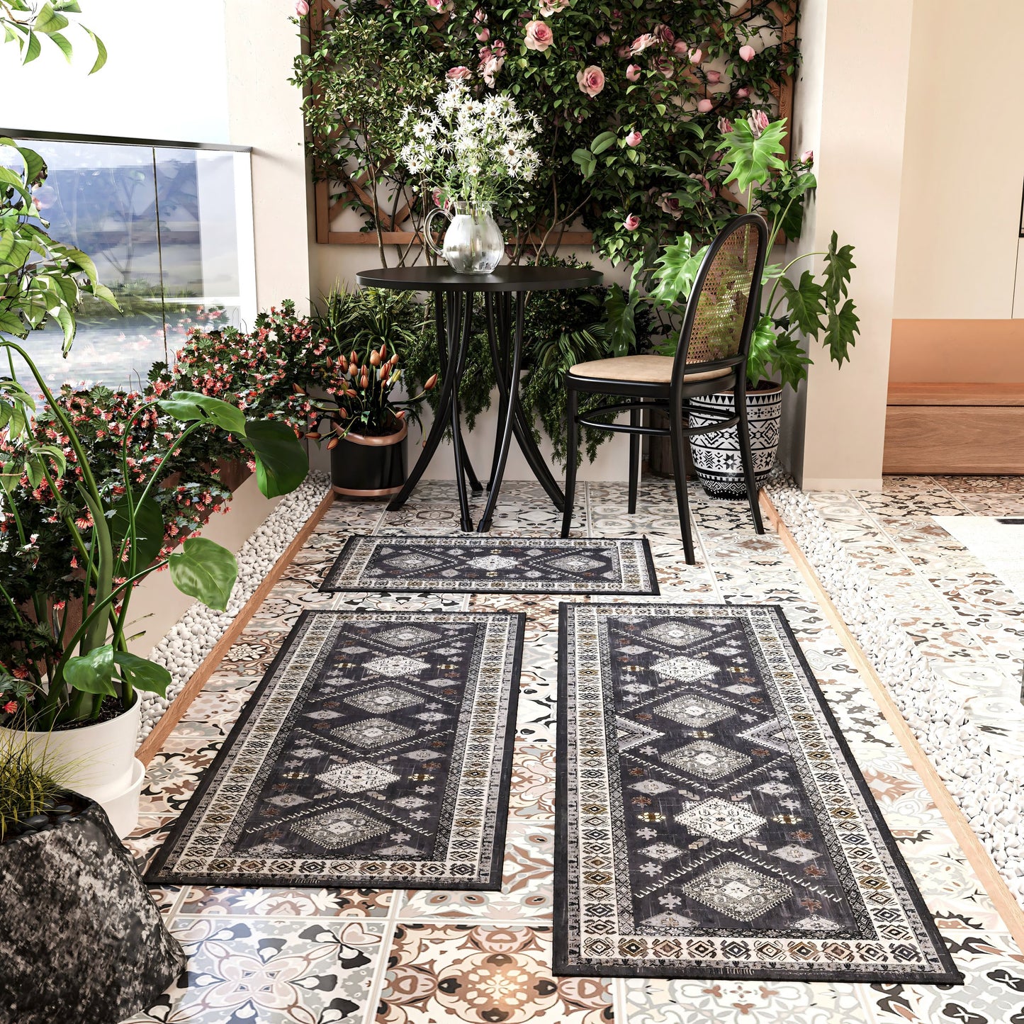 Washable Kitchen Mats For Floor Thick Kitchen