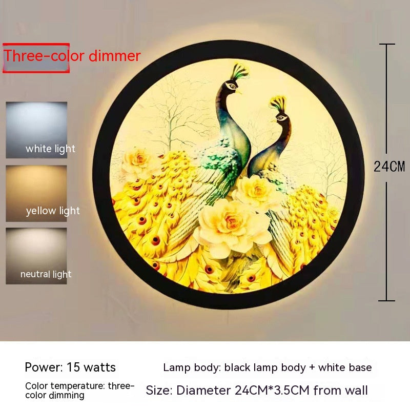 Chinese-Style LED Landscape Wall Lamp - product image 20