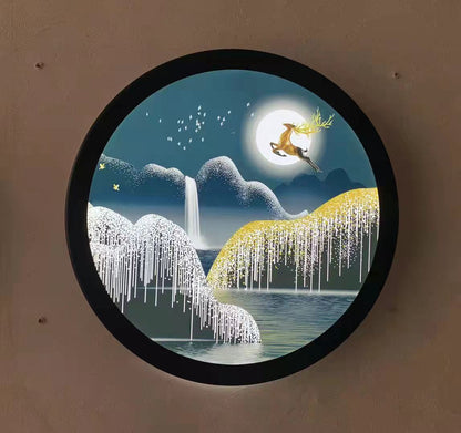 Chinese-Style LED Landscape Wall Lamp - product image 9
