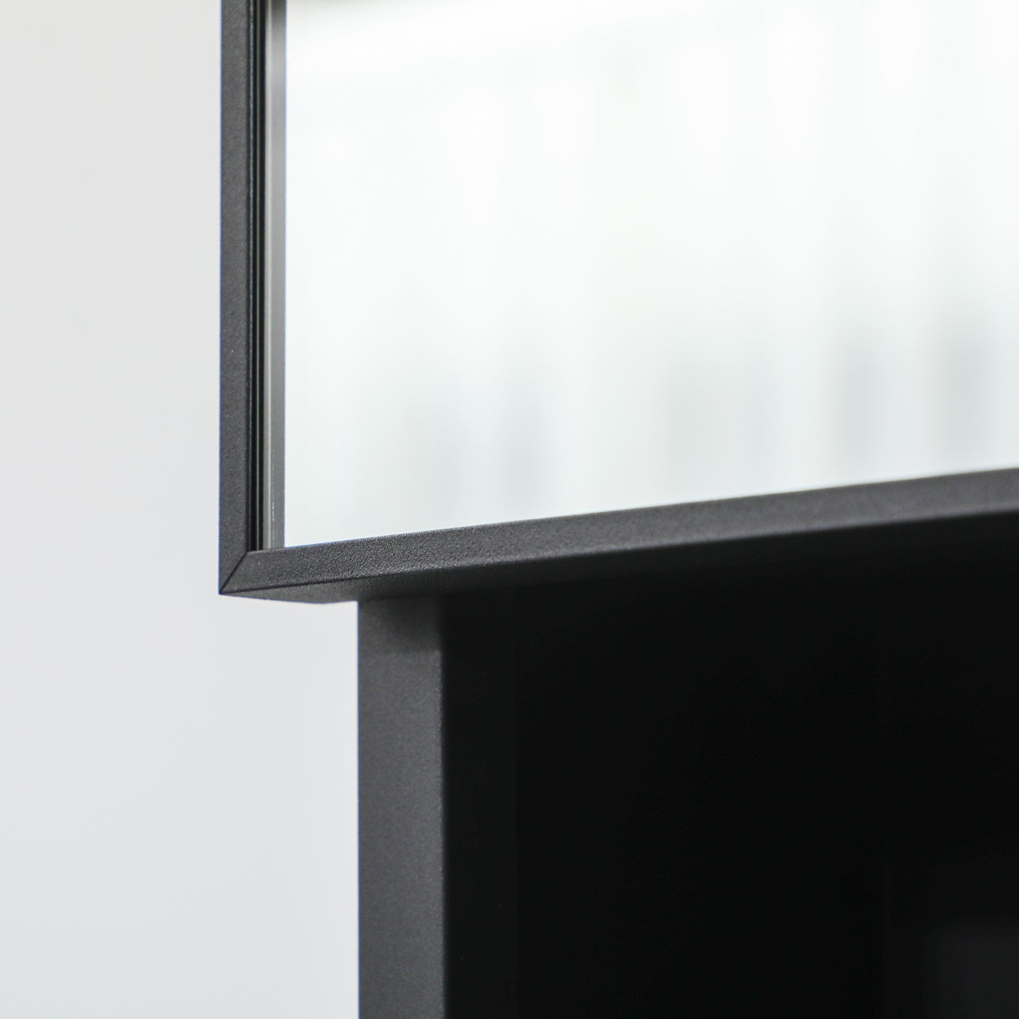 Mirror Cabinet with Double Doors and Shelves