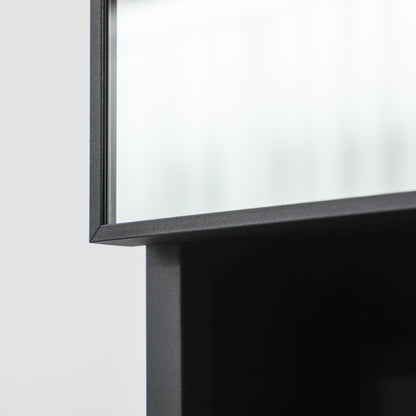 Mirror Cabinet with Double Doors and Shelves