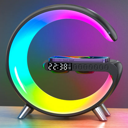 G-Shaped Smart LED Lamp with Speaker & Wireless Charger - product image 1