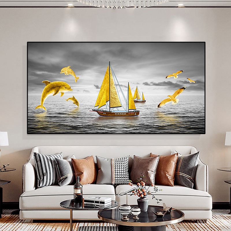 Modern Art Pavilion Canvas Wall Painting - product image 4