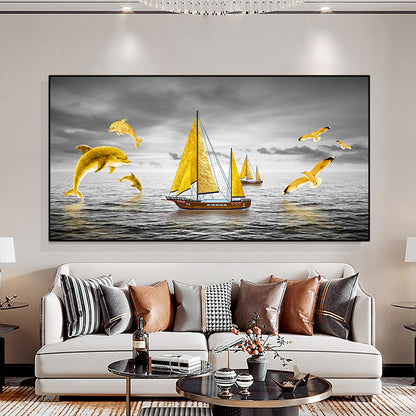 Modern Art Pavilion Canvas Wall Painting - product image 4