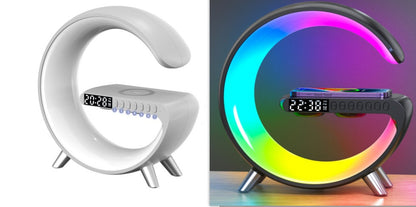 G-Shaped Smart LED Lamp with Speaker & Wireless Charger - product image 4