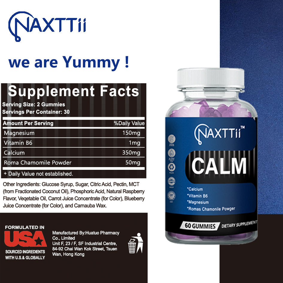 CALM Vitamin B6 Sleep Gummies | Vegan Berry Formula