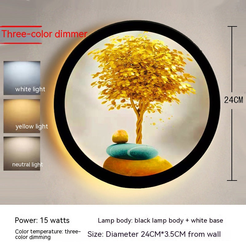 Chinese-Style LED Landscape Wall Lamp - product image 18