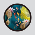 Nine Fish Lotus