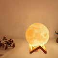 3D Moon LED Touch Table Lamp - product image 1