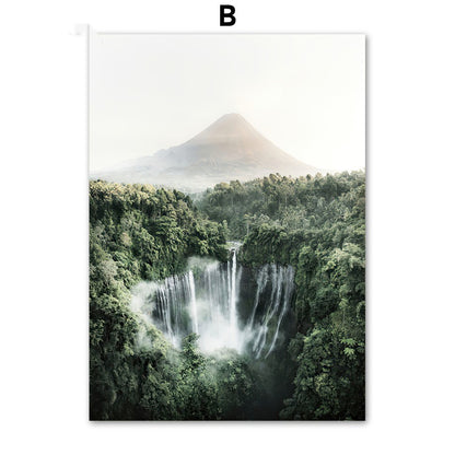 Mountain & Bamboo Quote Canvas Wall Art - product image 8