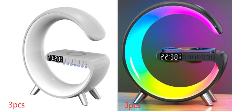 G-Shaped Smart LED Lamp with Speaker & Wireless Charger - product image 8