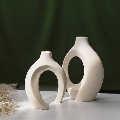 European-Style Ceramic Hydroponic Vase Set - product image 4