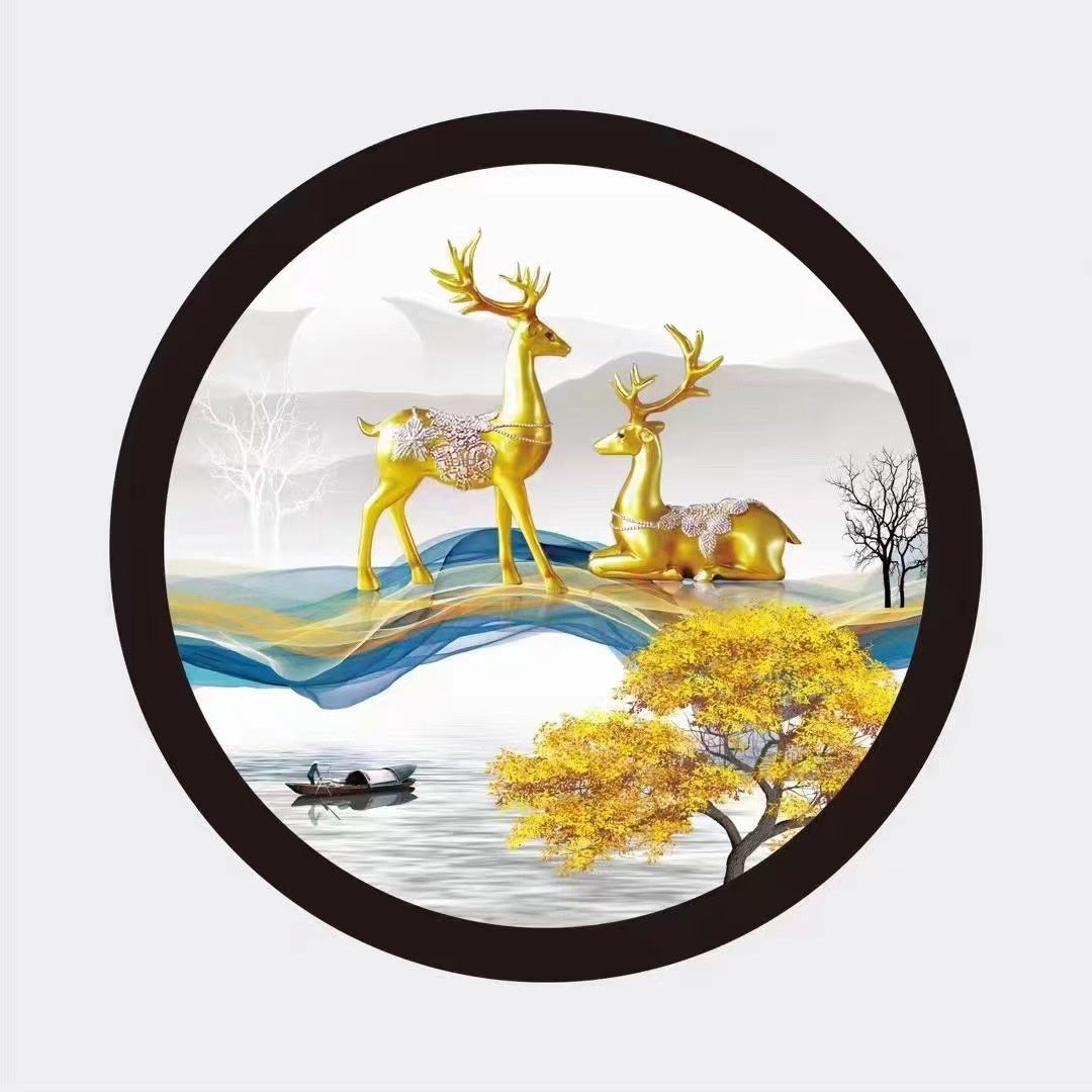 Chinese-Style LED Landscape Wall Lamp - product image 21