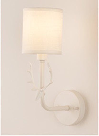 Wall Lamp Wrought Iron Antlers