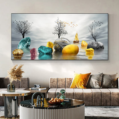 Modern Art Pavilion Canvas Wall Painting - product image 2