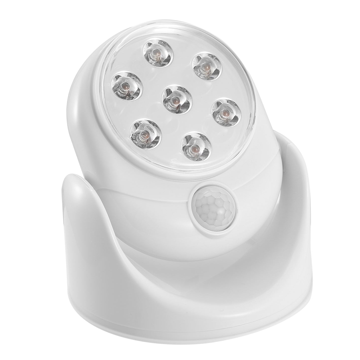 1Pc Wireless LED Spotlight Night Lamp 360 Degree Rotatable With 90 Deg