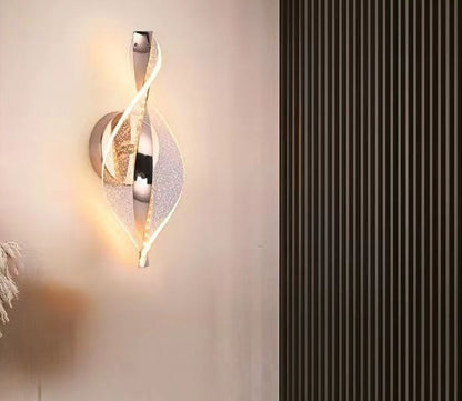 Modern Minimalist Living Room Television Background Wall Wall Lamp
