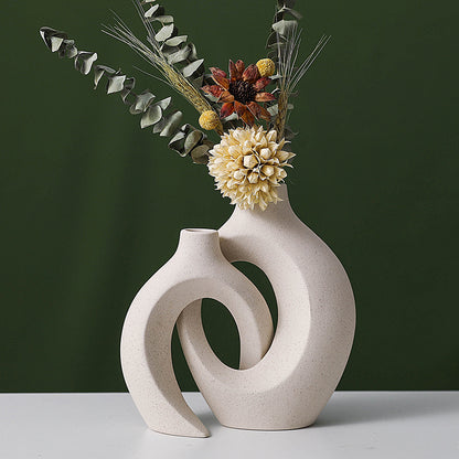 European-Style Ceramic Hydroponic Vase Set - product image 1