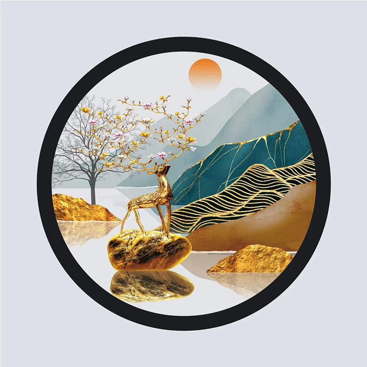 Chinese-Style LED Landscape Wall Lamp - product image 3