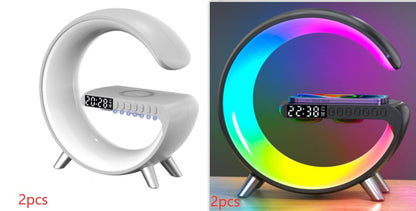 G-Shaped Smart LED Lamp with Speaker & Wireless Charger - product image 5