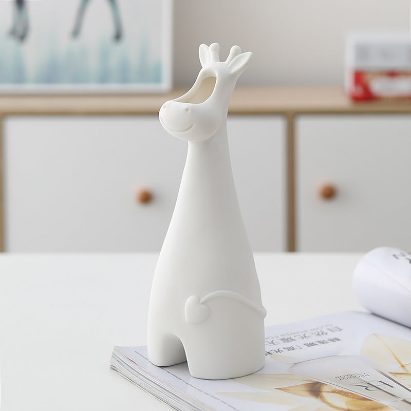 Minimalist Animal-Shaped Ceramic Vase - product image 4