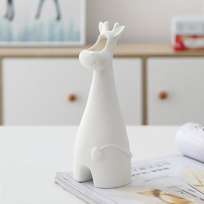 Minimalist Animal-Shaped Ceramic Vase - product image 4