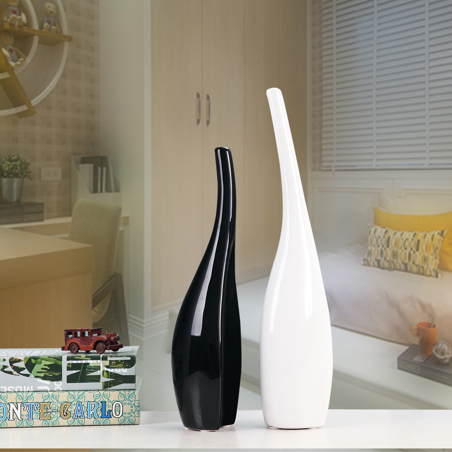 Nordic Gold Plating Ceramic Vases