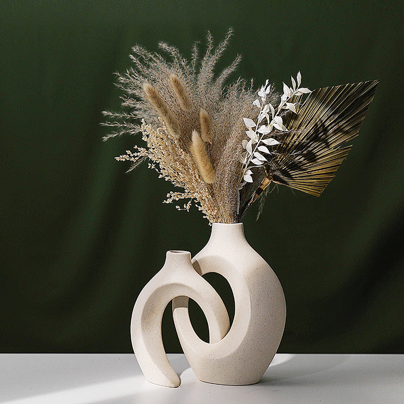 European-Style Ceramic Hydroponic Vase Set - product image 3