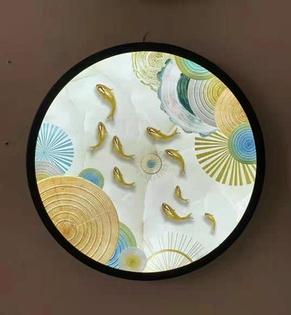 Chinese-Style LED Landscape Wall Lamp - product image 16